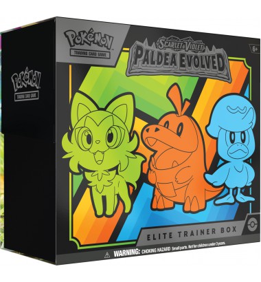 Pokémon Scarlet & Violet Paldea Evolved Elite Trainer Box